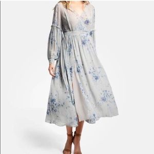 LoveShackFancy Romantic Blue Dress